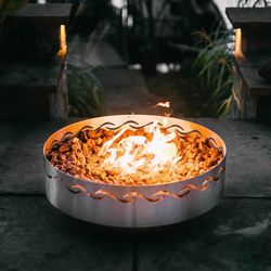 Fire Surfer Gas Fire Pit