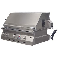 Solaire Deluxe Built-In Gas BBQ Grill - 36"