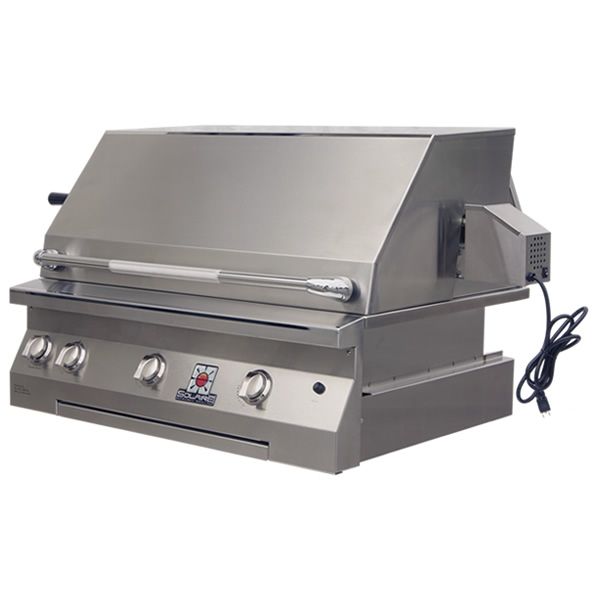 Solaire Deluxe Built-In Gas BBQ Grill - 36"