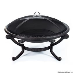 Bronze Round Steel Fire Pit