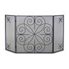 Elements 3-Panel Fireplace Screen