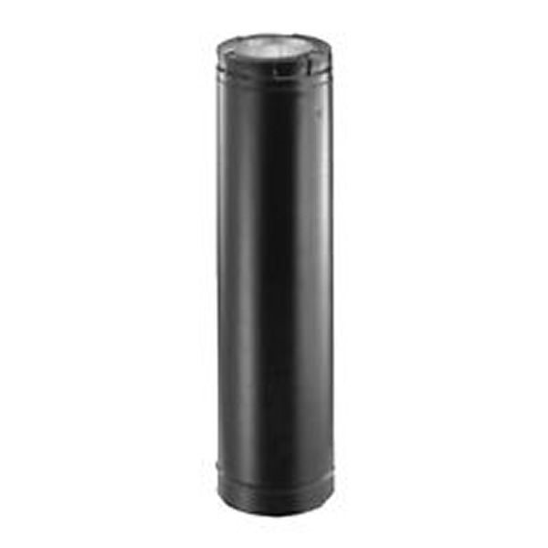 DirectVent Pro 4" Black Pipe Extension - 11" to 17"