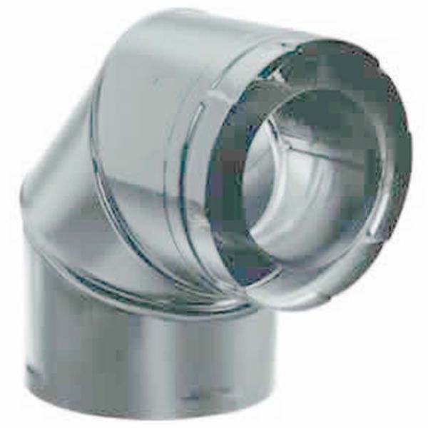 DirectVent Pro 5" Galvanized Elbow - 90 Degree