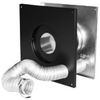 PelletVent Pro 4" Wall Thimble Air Intake Kit