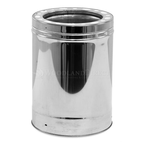 6" Diameter Champion Stainless Steel Chimney Pipe - 12"