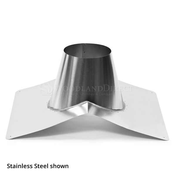 6" Champion 304 Non-Vented Class A Peak Flashing - 10/12 Pitch