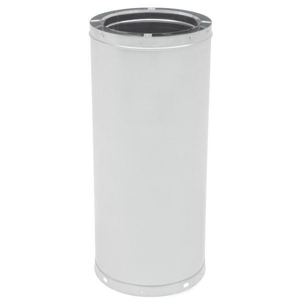 Isokern Eco-Steel Air-Cooled Chimney Flue - 18"