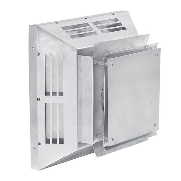 Metal-Fab 5" x 8" Direct Vent Horizontal Cap - High Wind