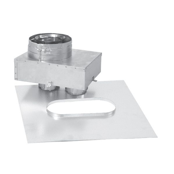 Metal-Fab 4" x 6.5" Direct Vent Liner Termination Kit