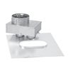 Metal-Fab 4" x 6.5" Direct Vent Liner Termination Kit