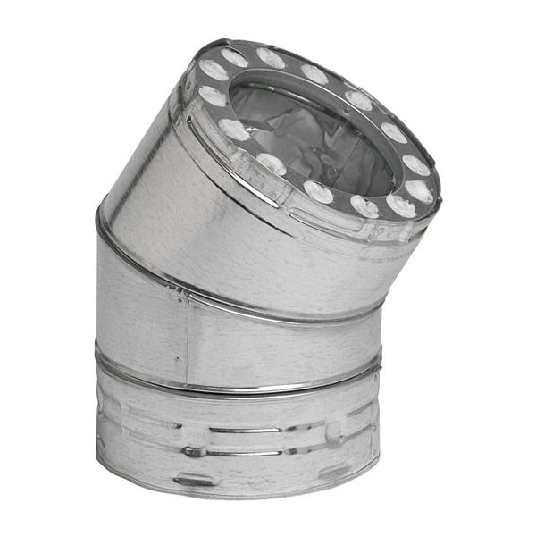 Metal-Fab 8" Temp Guard 30° Stainless Elbow