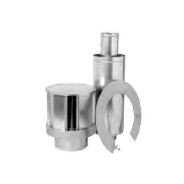 Napoleon 4"x7"  Roof Terminal Kit, (Includes storm collar)