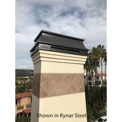 S40 Chimney Shroud - Galvanized Steel