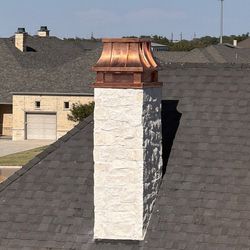 S54 Chimney Shroud - Copper