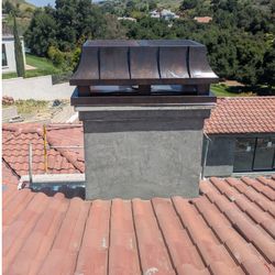 S54 Chimney Shroud - Kynar Steel