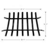 3/4" Steel 7-Bar Fireplace Grate - 30"