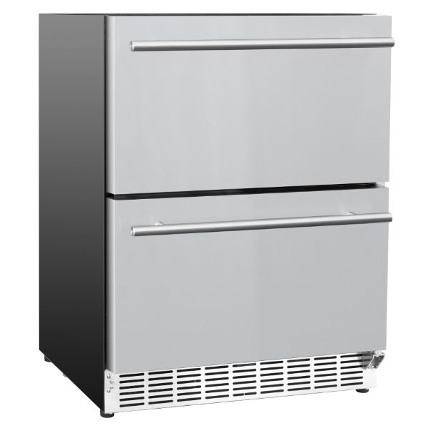 Summerset 24” Outdoor Rated Double Drawer Refrigerator
