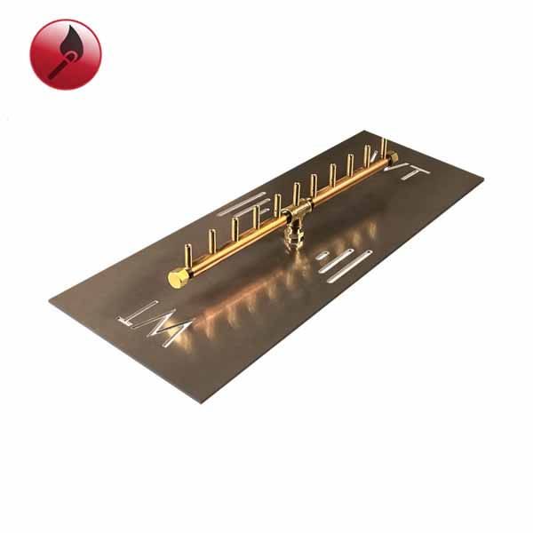 110,000 BTU Match Lit Linear Crossfire Burner System - 26"