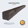 Lexington Hearth Cabin Pine Mantel Shelf