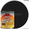 A.W. Perkins Flat Black Brush On Stove Paint