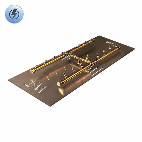 160,000 BTU Electronic Crossfire H-Burner System - 34"