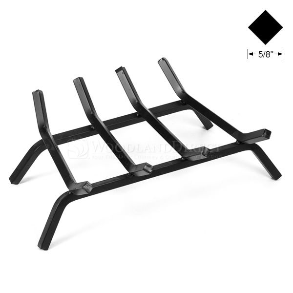 4-Bar Fireplace Grate - 18"