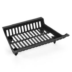 18" Cast Iron Fireplace Grate