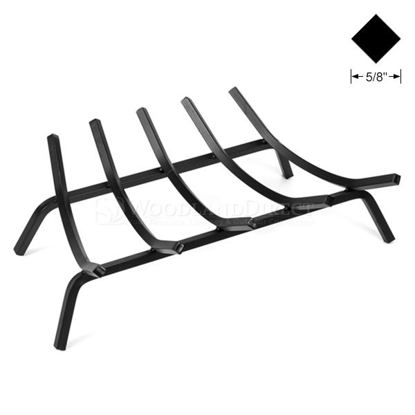 5-Bar Fireplace Grate - 23"