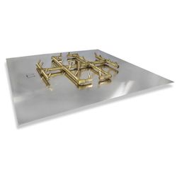 240K BTU CrossFire Burner w/ 30" Sq Plate - NG