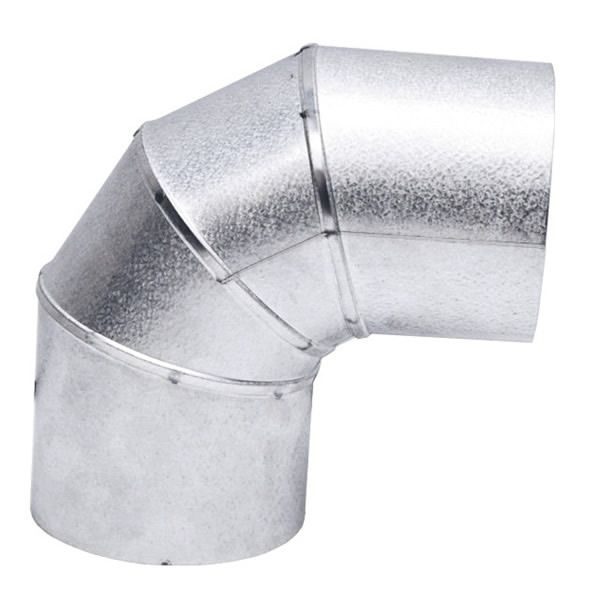 3" Diameter Champion Galvalume Outer 90 Degree Elbow