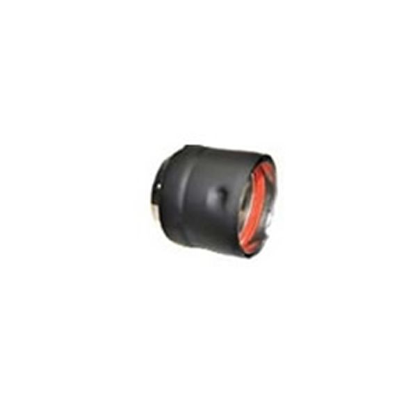 3" Diameter Champion Galvalume Painted Black Stove Adapter