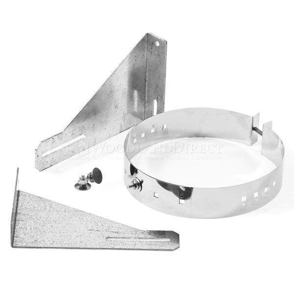 3" Diameter Champion Wall Support for Pellet Pipe