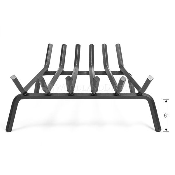 22" Oxford Fireplace Grate - 5/8" Steel