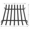 25" Oxford Fireplace Grate - 5/8" Steel