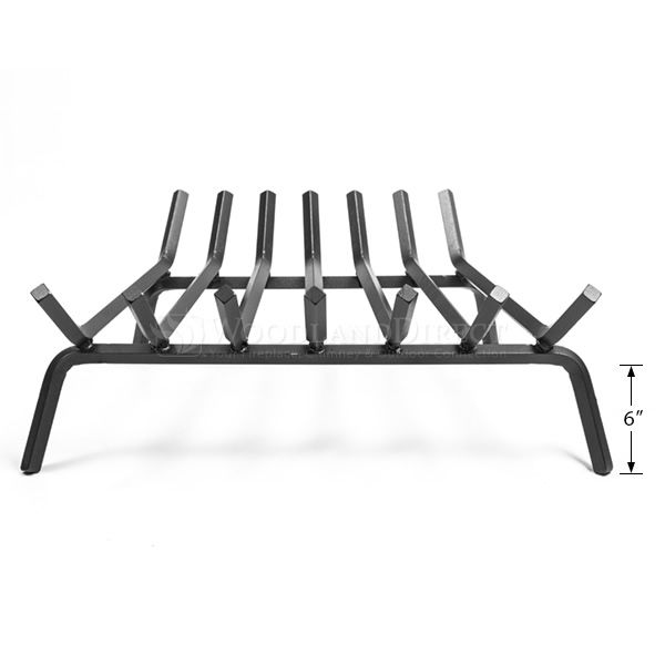 25" Oxford Fireplace Grate - 5/8" Steel
