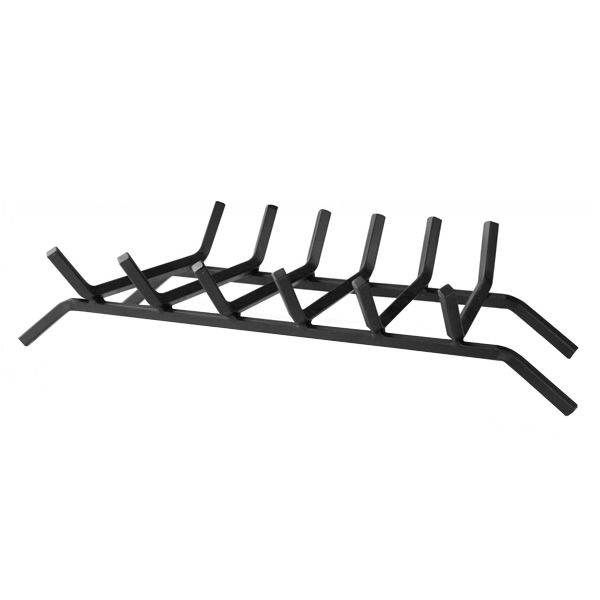 Steel Bar Fireplace Grate - 27"