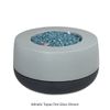 FlameCraft Duo Round Gas Fire Pit - 30"