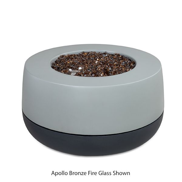 FlameCraft Duo Round Gas Fire Pit - 30"