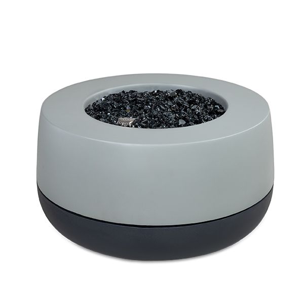 FlameCraft Duo Round Gas Fire Pit - 30"
