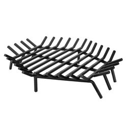 30" Hex Shape Outdoor Fireplace Grate