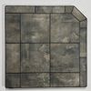 Heritage Corner Hearth Pad - Navajo Nero