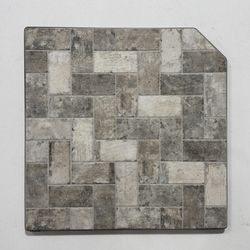 Heritage Corner Hearth Pad - New York Brick