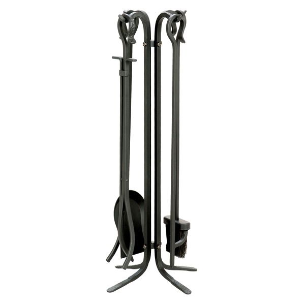 Wrought Iron Fireplace Tool Set