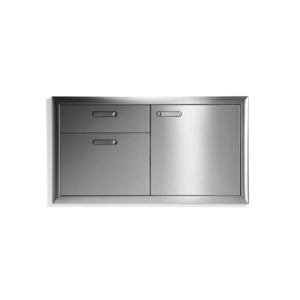 Lynx Storage Door & Double Drawer - 42"