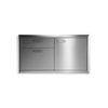 Lynx Ventana Storage Door & Double Drawer - 42"