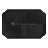 Heritage Octagon Hearth Pad - Black Knight