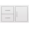 Summerset 36" 2-Drawer & Access Door Combo