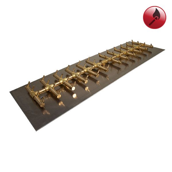 480K BTU Double-Tree Match Lit Crossfire Burner System - 59"