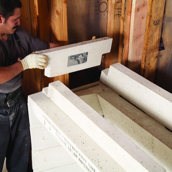 49" Pre-cast Masonry Firebox Kit - Gas Burning