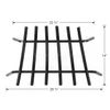 5/8" Steel 6-Bar Fireplace Grate - 27"